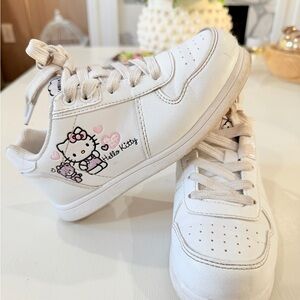 Hello Kitty White Sneakers